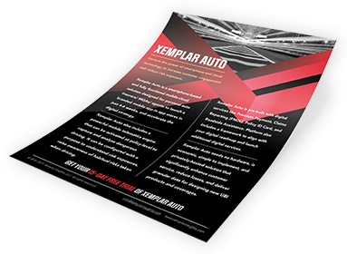 Xemplar Auto Brochure